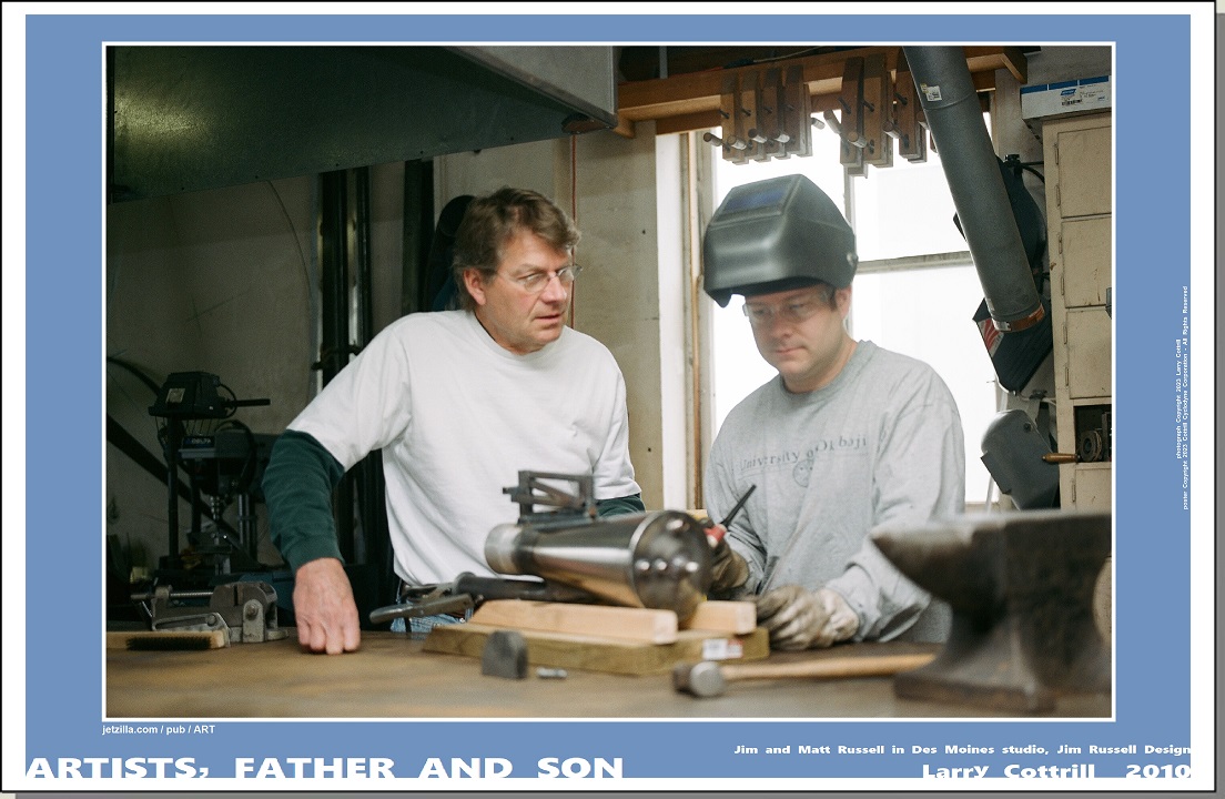 Portrait Thumbnail: Artists, Father and Son